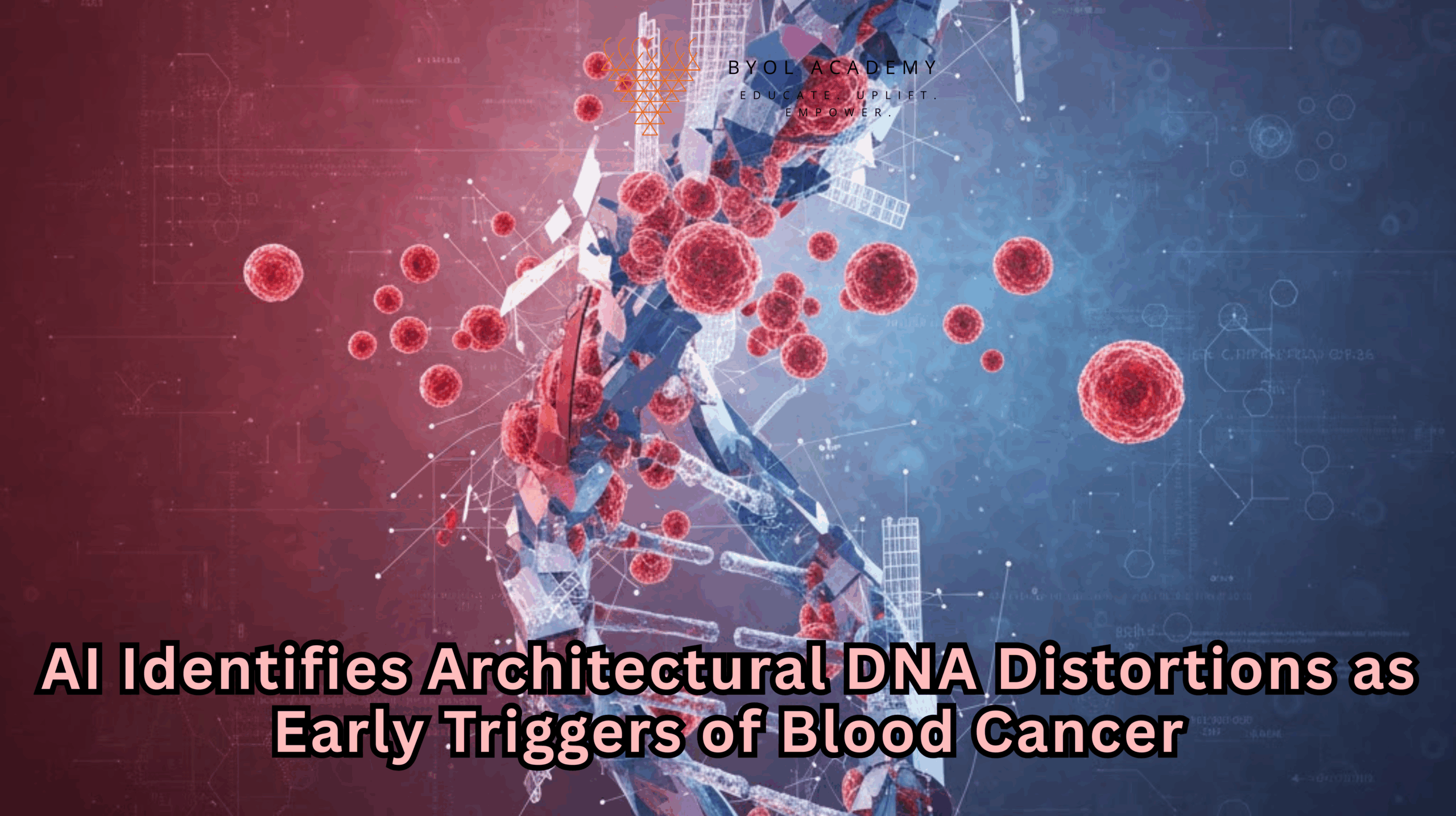 AI Identifies Architectural DNA Distortions as Early Triggers of Blood Cancer