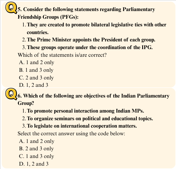 Indian Parliamentary Group (IPG)
